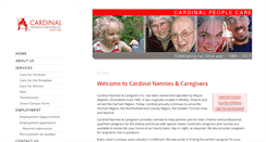 Desktop Screenshot of cardinalnannies.com