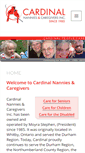 Mobile Screenshot of cardinalnannies.com